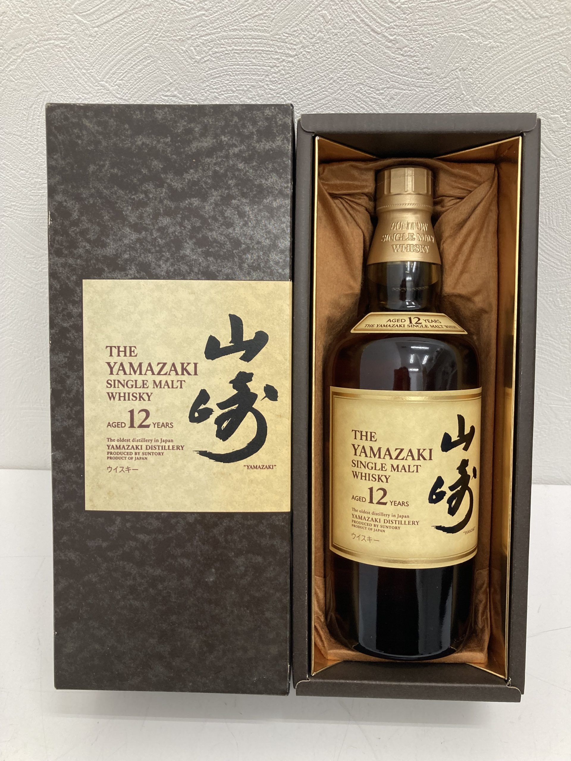 サントリー山崎12年旧ラベル