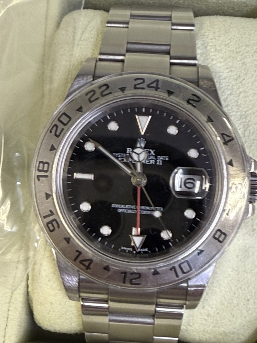 ロレックス エクスプローラーⅡ 16570 